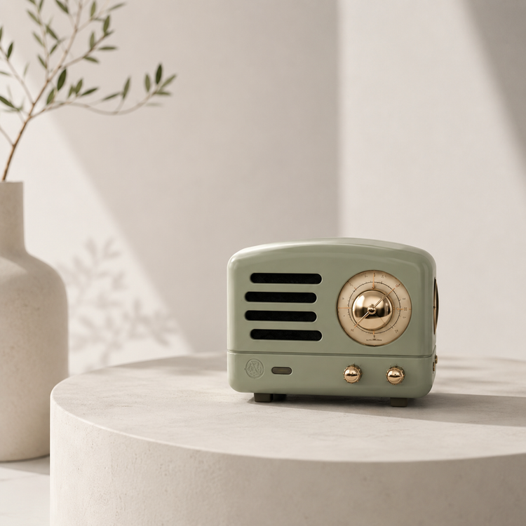 اسپیکر جیبی مگنتی فیجت موزن مدل Retro Mini