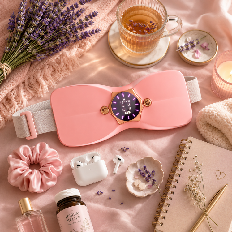 ماساژور قاعدگی پروانهای حرارتی و ویبرهای VXL مدل Butterfly Premium